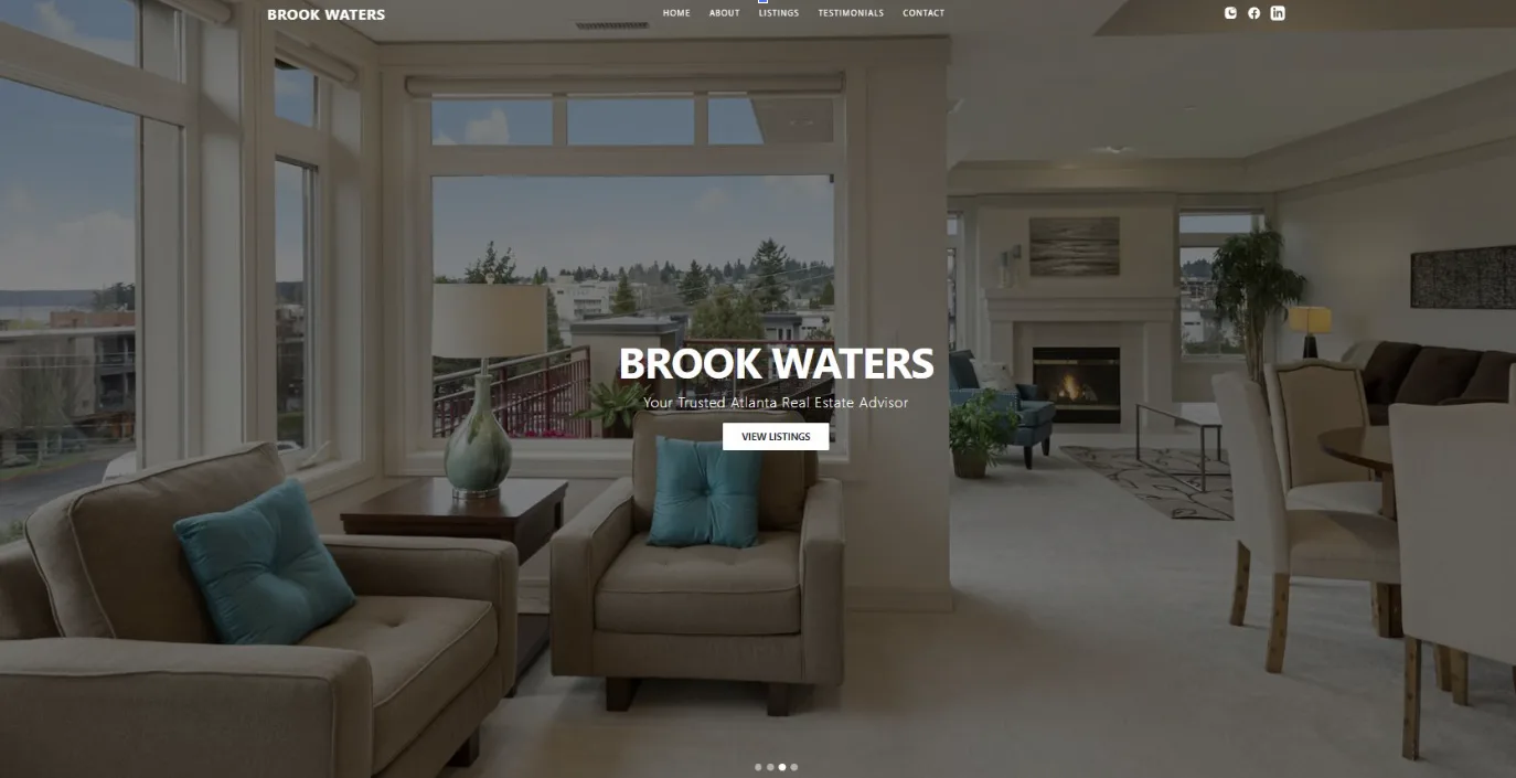 Brook Waters website